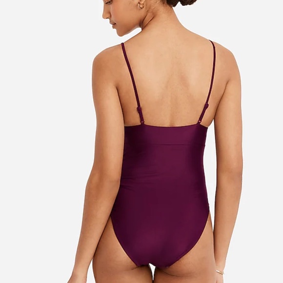 J. Crew Plunge One Piece Swimsuit - Picture 3 of 9